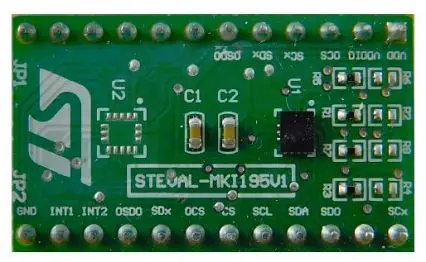 Produktfoto 1 von STMicroelectronics LSM6DSRX LSM6DSRX Evaluierungsboard, Evaluierungsplatine Entwicklungstool Sensor