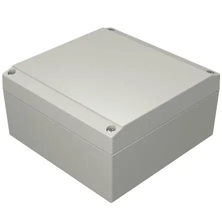 Produktfoto 1 von Rose Aluform; Gehäuse; Aluminiumdruckguss; Grau; IK09 IP66 Breite 140 mm Höhe 71 mm Länge 140 mm