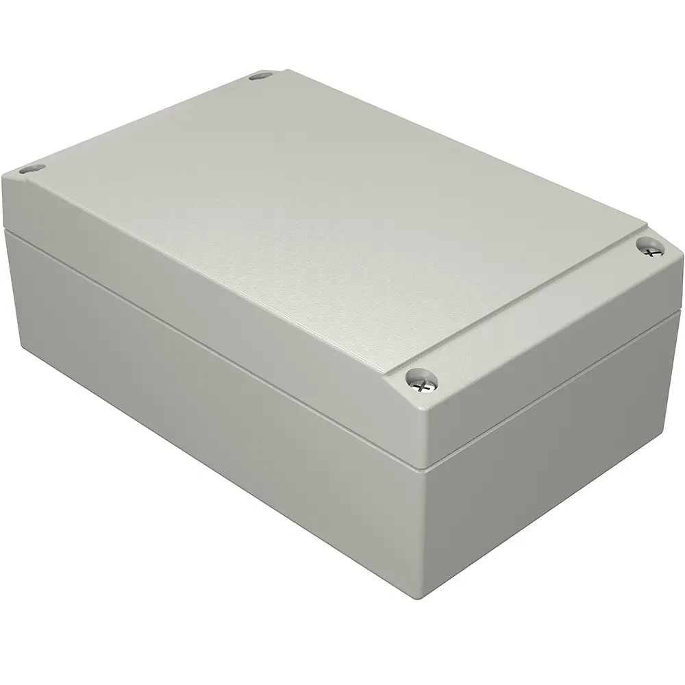 Produktfoto 1 von Rose Aluform; Gehäuse; Aluminiumdruckguss; Grau; IK09 IP66 Breite 100 mm Höhe 61 mm Länge 160 mm