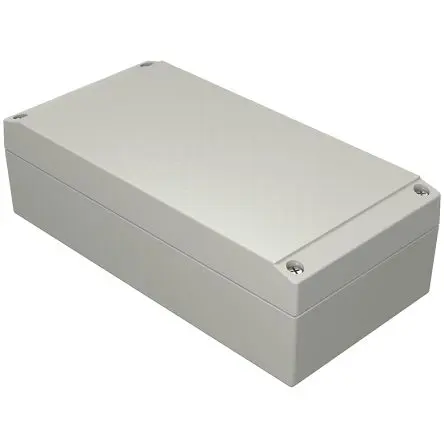Produktfoto 1 von Rose Aluform; Gehäuse; Aluminiumdruckguss; Grau; IK09 IP66 Breite 100 mm Höhe 61 mm Länge 200 mm