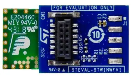 Produktfoto 1 von STMicroelectronics ISM43362 WLAN-Erweiterung, Erweiterungs-Leiterplatte Entwicklungstool Sensor für SensorTile Wireless