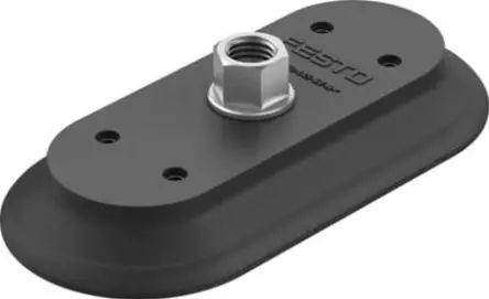 Produktfoto 1 von Nitrilkautschuk (NBR) Flach Vakuumschale, Festo Serie OGVM G 1/4, Haltekraft 630 N
