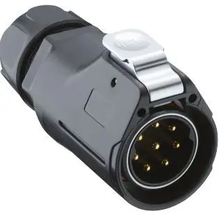 Produktfoto 1 von Lumberg 02 28 mm Rundsteckverbinder Stecker 3-polig Stecker 50A Kabel IP40