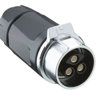 Produktfoto 1 von Lumberg 02 28 mm Rundsteckverbinder Stecker 2-polig Buchse 50A Kabel IP40