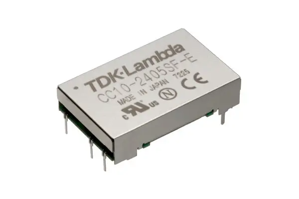 TDK CC-E DC/DC-Wandler 10W 24 V dc IN, 5V dc OUT / 2A Durchsteckmontage 500V isoliert