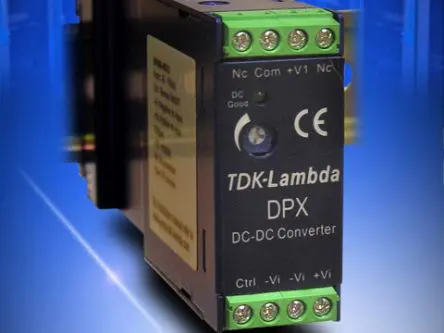 Produktfoto 1 von TDK-Lambda DPX DC/DC Konverter, 5V dc OUT 12 A DIN-Hutschiene 24V dc 1.6 kV 60 W -40 °C 85 °C