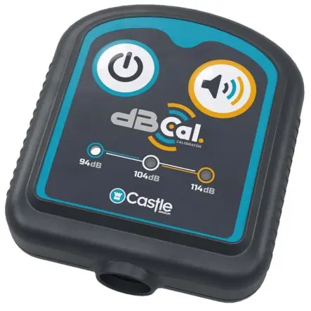 Produktfoto 1 von Castle Schallpegel Kalibriergerät / 114 dB, 1 kHz ±0.4 dB 45689 Zoll