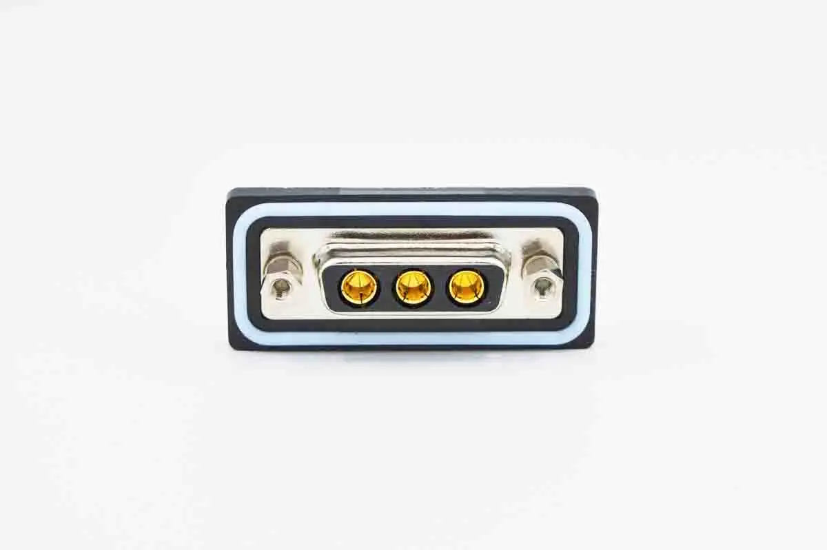 Produktfoto 1 von Norcomp CDFS D-Sub-Steckverbinder Gerade, 3-polig 2.77 mm Raster, Panel Stecker, mit 4 bis 40 Schraubensicherung