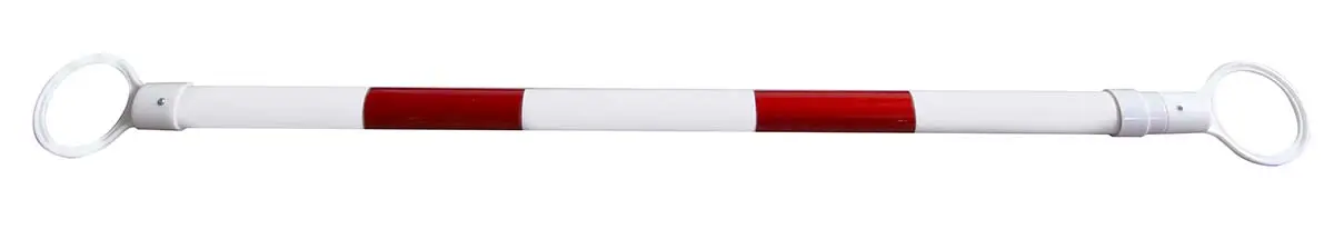 Produktfoto 1 von RS PRO Rot, Weiß Kunststoff Stange