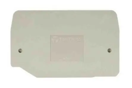 Produktfoto 1 von Wieland TW 6/10 Trennplatte für Terminal Blöcke für DIN-Schiene Typ WTP 6/10