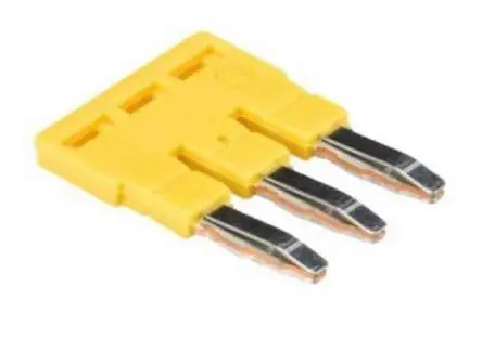Produktfoto 1 von Wieland IVB WKF 4 Querverbinder für DIN-Schienen-Anschlussklemmenblöcke Typ WKF Terminal, ATEX