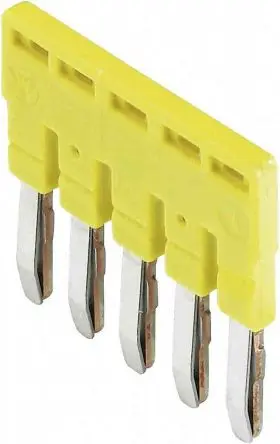 Produktfoto 1 von Wieland IVB WKF 4 Querverbinder für DIN-Schienen-Anschlussklemmenblöcke Typ WKF Terminal, ATEX