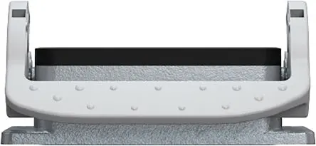 Produktfoto 1 von Wieland Bottom BAS GUT GK Gehäuse für robusten Stromversorgungsstecker Einhebel 1 Gehäuse, 6+E, IP65