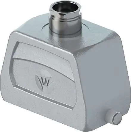 Produktfoto 1 von Wieland Hood BAS GOT GI Gehäuse für robusten Stromversorgungsstecker Einhebel 1 Haube, 6+E, IP54