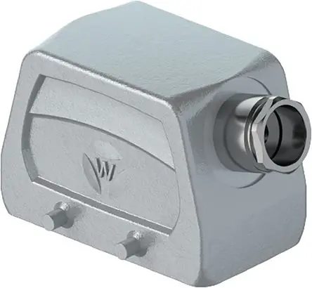 Wieland Hood BAS GOT GA Gehäuse für robusten Stromversorgungsstecker Doppelter Hebel 2 10 Haube, 10+E, IP54
