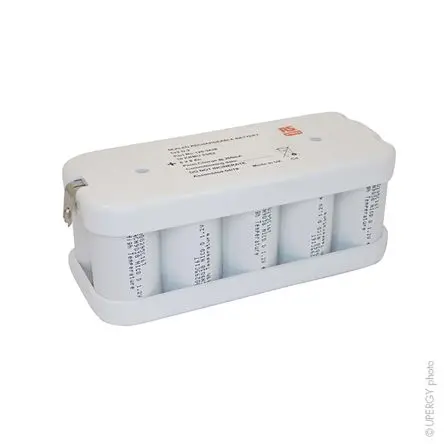 Produktfoto 1 von RS PRO NiCd D-Akkupack, 10-Zellen 6 V / 8 Ah