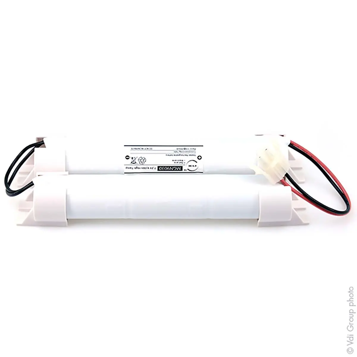 Produktfoto 1 von RS PRO NiCd D Akkupack, 6-Zellen D 7.2V / 4Ah, Draht-Anschluss