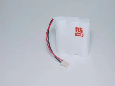 Produktfoto 1 von RS PRO NiCd AA-Akku-Pack, 3-Zellen 3.6 V / 700 mAh
