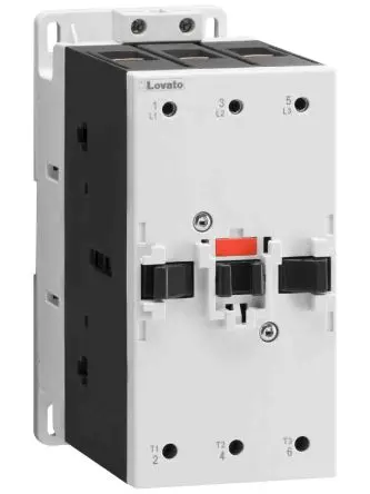 Produktfoto 1 von Lovato BFK Schütz 20V ac/dc, 48 V ac/dc-Spule, 3-polig, 690V / 115 A 24V 55 kW 3 Schließer Gerade
