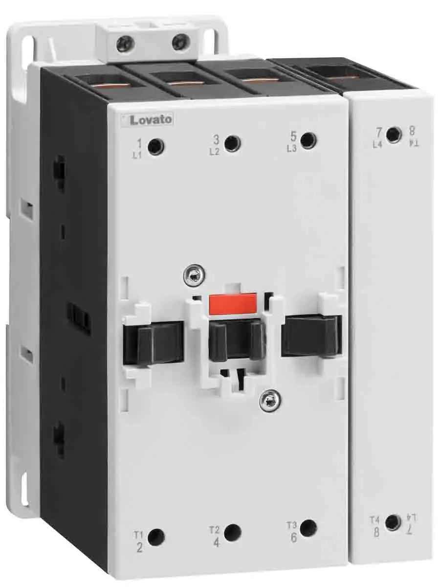 Produktfoto 1 von Lovato BF Schütz 110 V ac-Spule, 4-polig, 690V / 95 A 110 V ac 55 kW 4 Schließer Motorsteuerung 888-Hilfskontakte