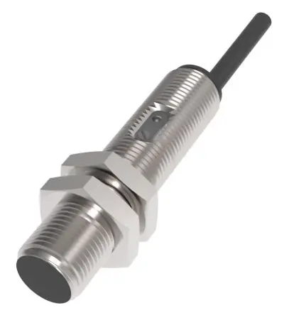 Produktfoto 1 von RS PRO PR12 Zylindrisch Optischer Sensor, Empfänger, PNP, Schließer Ausgang, Kabel