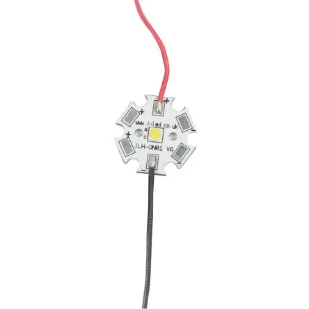 Produktfoto 1 von Intelligent LED Solutions LED-Array OSCONIQ P 3030 Tiefblau, 1-LEDs, Ø 20 mm Außen-ø 660 mW-Typ 660 mW
