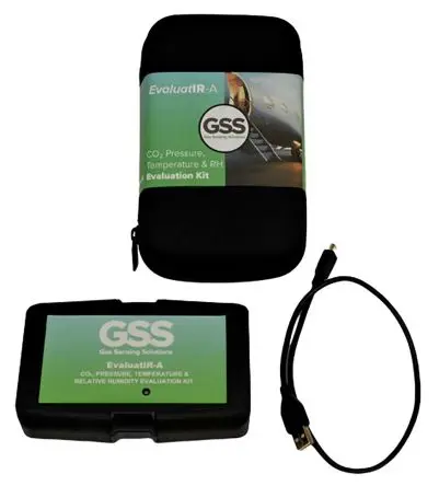 Produktfoto 1 von GAS Sensing CozIR-A EvaluatIR-A-1, Evaluierungsplatine Entwicklungstool Sensor für EvaluatIR-A-1