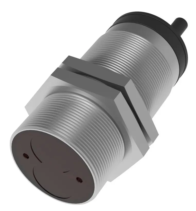 Produktfoto 1 von RS PRO zylindrisch Optischer Sensor, Durchgangsstrahl, Bereich 20 m, PNP NO+NC Ausgang, Anschlusskabel,