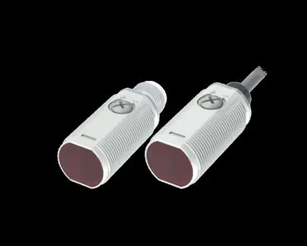 Produktfoto 1 von RS PRO PSS Zylindrisch Optischer Sensor, Polarisierte Retro-Reflexion, NPN Schließer/Öffner Ausgang, Kabel