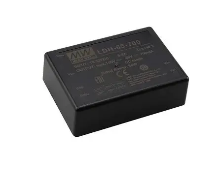 Produktfoto 1 von MEAN WELL LED-Treiber, 65 W 32V, 9.5 V LED-Treiber 1400mA, Ausgang 80V Pulsbreitenmodulation
