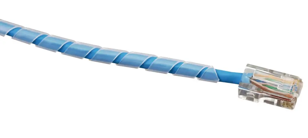 Produktfoto 1 von RS PRO KS Spiral-Kabelumwicklung / 50 mm Polyethylen Natur, für Kabel-Ø 19 mm, Länge 30.5 m