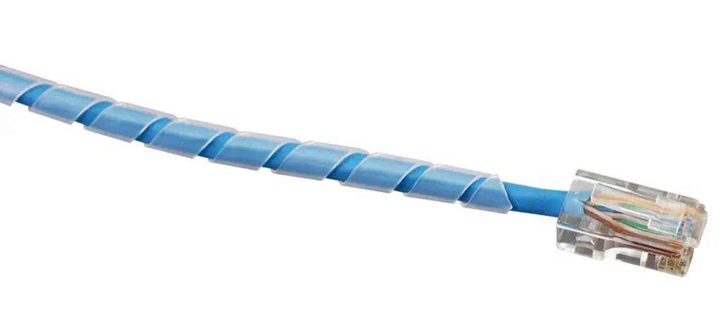 Produktfoto 1 von RS PRO KS Spiral-Kabelumwicklung Polyethylen Natur, für Kabel-Ø 6 mm bis 24 mm, Länge 30.5 m
