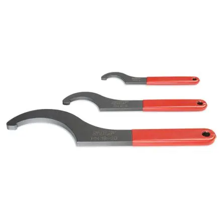 SKF Ventilhaken-Schlüssel, 105 mm - 105 mm, Schwarz-phosphatiert, Länge 284 mm Kohlenstoffstahl