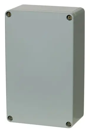 Produktfoto 1 von Fibox Euronorm II; Universalgehäuse; Aluminium; Grau; IK08 IP66, IP67 Breite 180 mm Höhe 310 mm Länge 600 mm