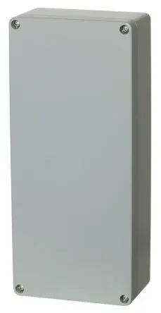 Produktfoto 1 von Fibox ALU; Universalgehäuse; Aluminium; Schwarz RAL 7001; IK08 IP68, IP67, IP66 Breite 90 mm Höhe 160 mm Länge 360 mm