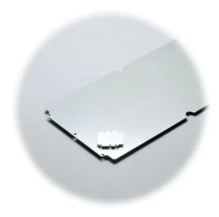 Produktfoto 1 von Fibox Aluminium Montageplatte, 230mm Alu, EURONORD x 401 mm