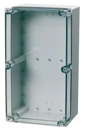 Produktfoto 1 von Fibox PC; Universalgehäuse; Polycarbonat; Hellgrau; IK08, IK07 IP66, IP67 Breite 101 mm Höhe 160 mm Länge 360 mm