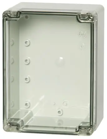 Produktfoto 1 von Fibox PC; Universalgehäuse; Polycarbonat; Hellgrau; IK07, IK08 IP66, IP67 Breite 140 mm Höhe 120 mm Länge 160 mm