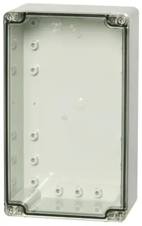 Produktfoto 1 von Fibox PC; Universalgehäuse; Polycarbonat; Hellgrau; IK07, IK08 IP67, IP66 Breite 90 mm Höhe 120 mm Länge 200 mm