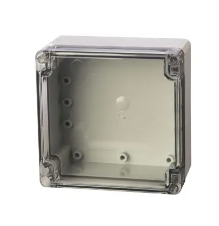 Produktfoto 1 von Fibox PC; Universalgehäuse; Polycarbonat; Hellgrau; IK08, IK07 IP66, IP67 Breite 65 mm Höhe 120 mm Länge 122 mm