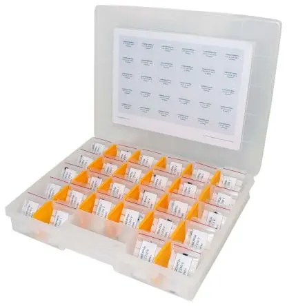 Produktfoto 1 von Vishay Keramik SMD-Keramikkondensator, Oberfläche Kondensator-Kit, 15-teilig
