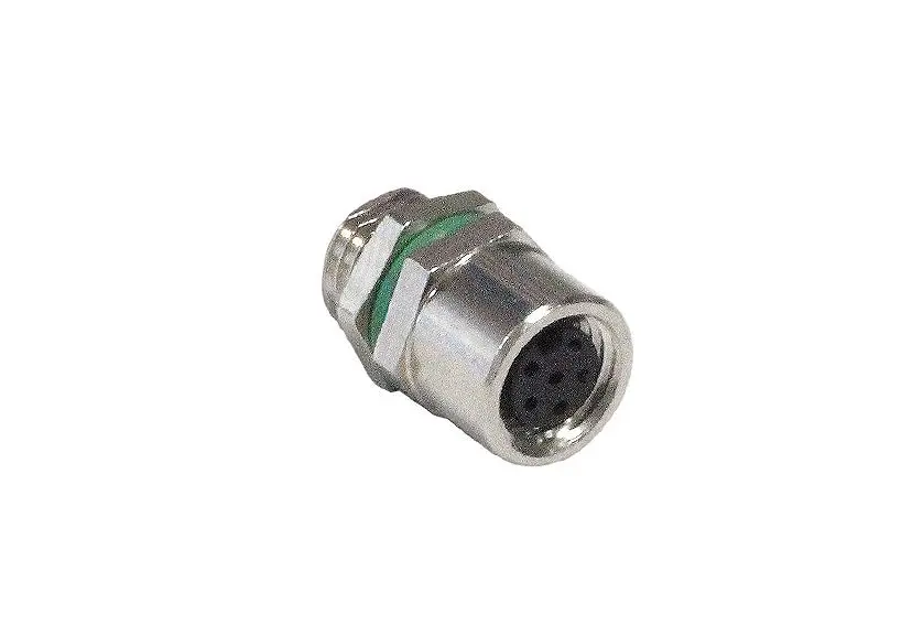 Produktfoto 1 von Bulgin Buccaneer M8 9.6 mm M8 Rundsteckverbinder Buchse 6-polig Buchse 1.5A Panel IP40
