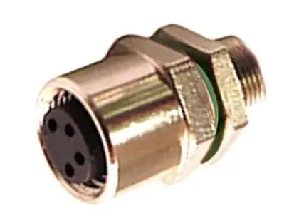 Produktfoto 1 von Bulgin Buccaneer M8 9.6 mm M8 Rundsteckverbinder Buchse 8-polig Buchse 1.5A Panel IP40