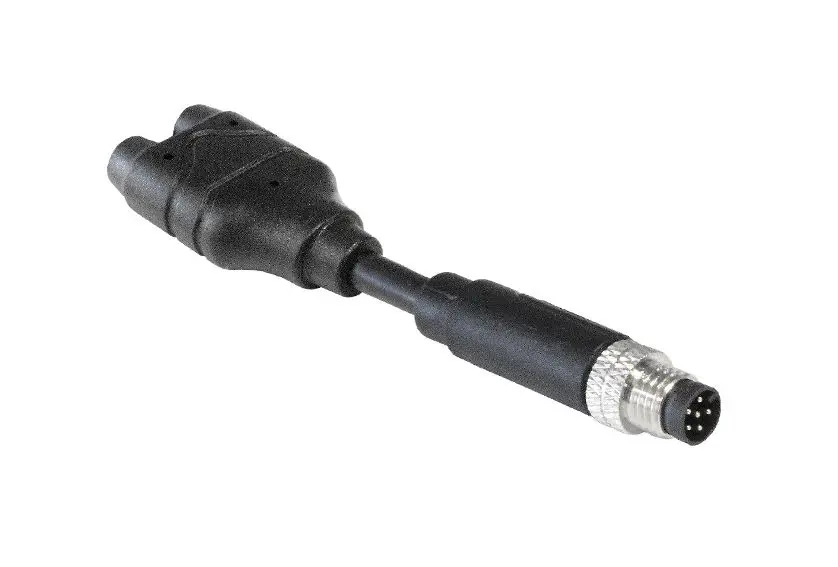 Produktfoto 1 von Bulgin, T M8 Rundsteckverbinder Adapter M8, IP40 6 M8 Stecker
