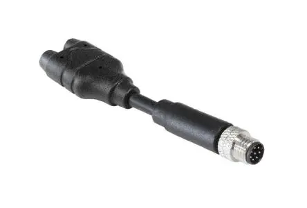 Produktfoto 1 von Bulgin, Gerade M8 Rundsteckverbinder Adapter M8, IP67 8 M8 Stecker