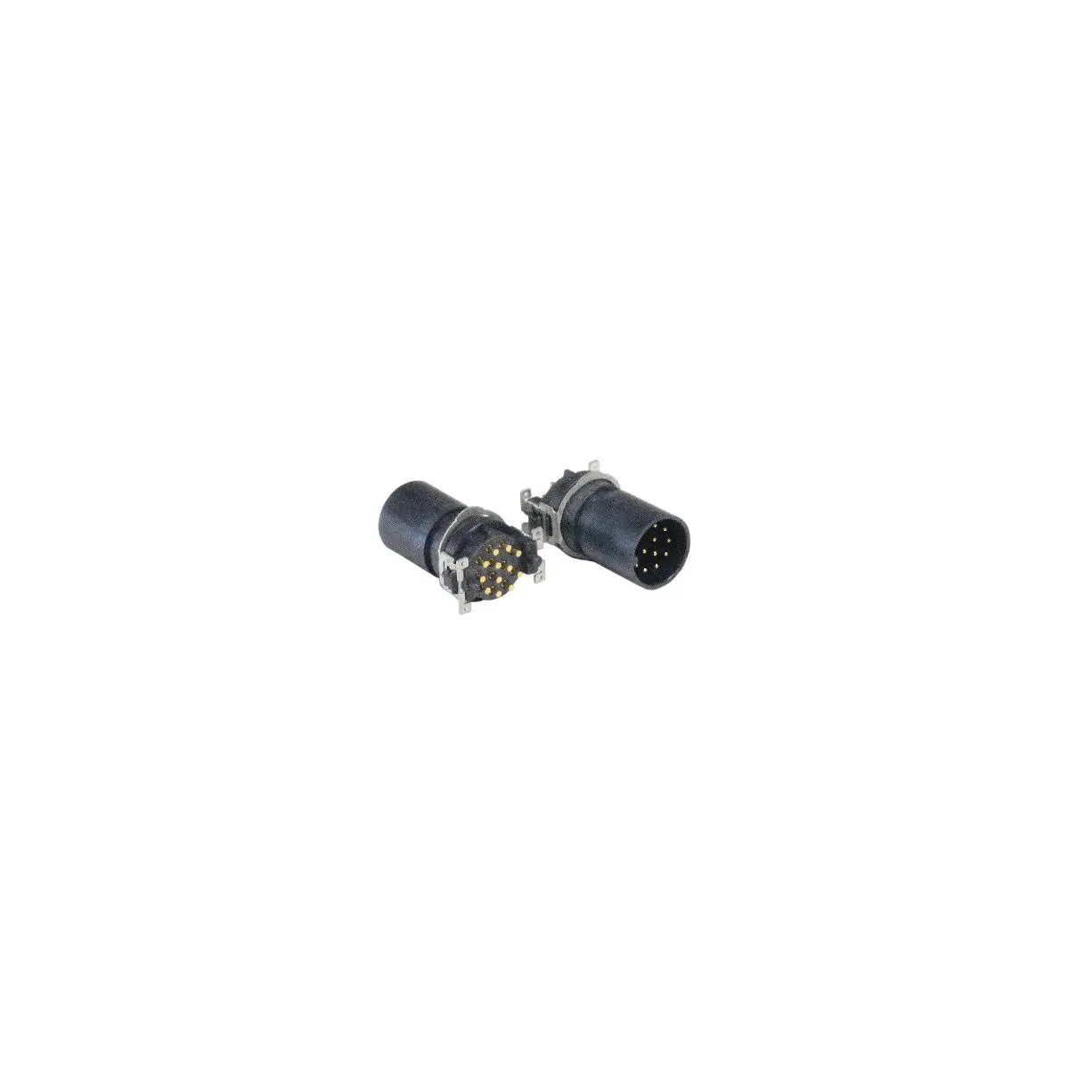 Bulgin Buccaneer M12 12.25 mm M12 Rundsteckverbinder Buchse 12-polig Stecker/Stecker 1.5A Panel IP40