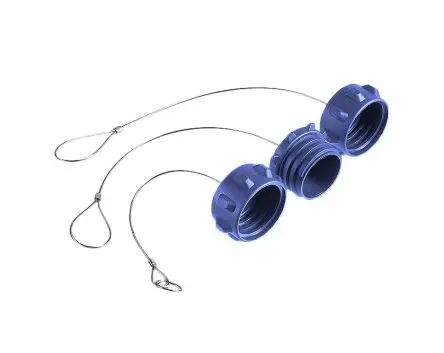 Produktfoto 1 von Bulgin Buccaneer 900 Stecker Rundsteckverbinder-Schutzkappe aus Nitrilkautschuk (NBR), IP68 Schwarz