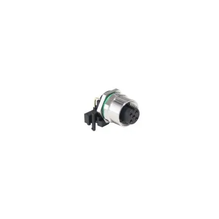 Bulgin Buccaneer M12 13.5 mm M12 Rundsteckverbinder Buchse 5-polig Buchse 4A Frontplattenmontage IP67