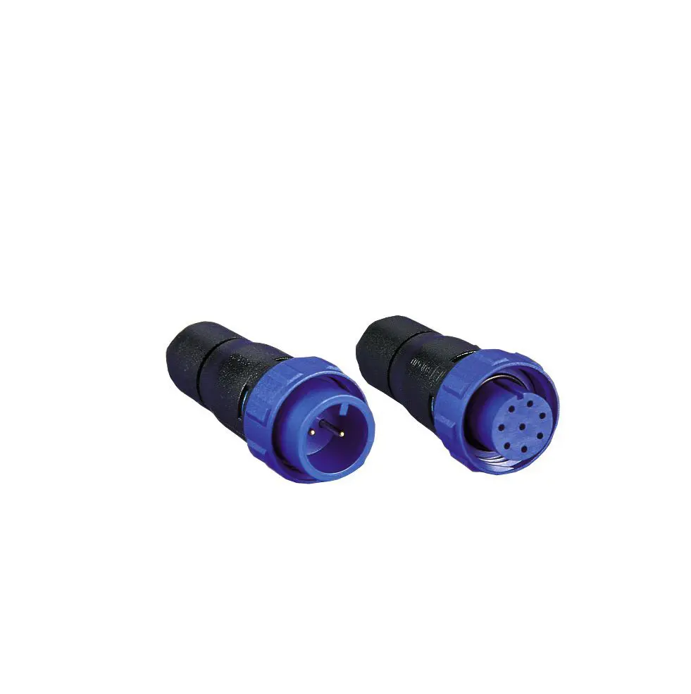 Produktfoto 1 von Bulgin Buccaneer 400 19 mm Miniature Rundsteckverbinder Stecker 4-polig Stecker 8A Kabel IP68