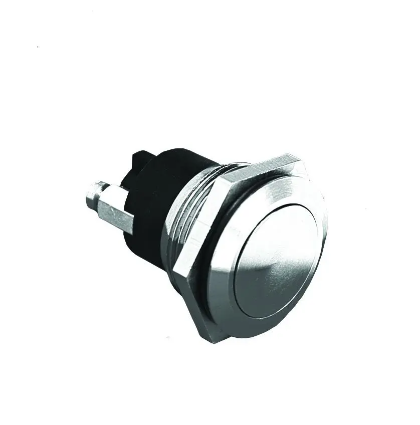 Produktfoto 1 von Bulgin MPB Druckschalter Tastend Panel Ø 19.2 mm, SPST 50 V dc 50 V ac, IP68